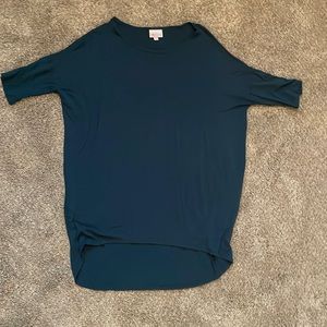 Green Lularoe Irma top. Size xxs.